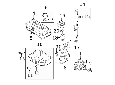 Filters for 2011 Hyundai Sonata #1