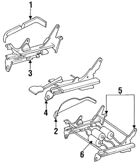 Tracks & Components for 1994 Chrysler Concorde #0