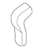 866331R210 - Body: Impact Bar Upper Bracket for Hyundai: Accent Image