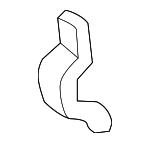 866351R210 - Body: Impact Bar Lower Bracket for Hyundai: Accent Image