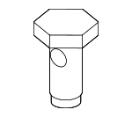 11428627197 - Cooling System: Oil Inlet Tube Bolt for BMW: M8 Gran Coupe Image