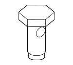 7148839110 - Cooling System: Outlet Pipe Bolt for BMW: 650i, 650i Gran Coupe, 650i xDrive, 650i xDrive Gran Coupe, 760i xDrive, 760Li, M5, M6, M6 Gran Coupe, M8, M8 Gran Coupe, M850i xDrive, M850i xDrive Gran Coupe, X6, XM Image