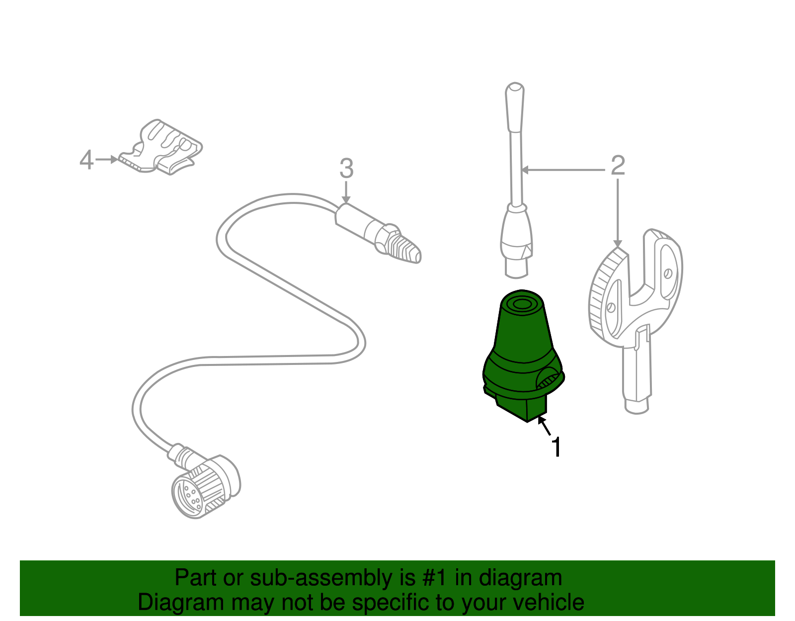 Antenna Assembly - BMW (84506907085)