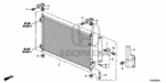 957010605504 - Body/Air Conditioning: BOLT, FLANGE (6X55) for Honda Image