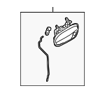 8283085Z00 - Body: Handle, Outside for Suzuki Image