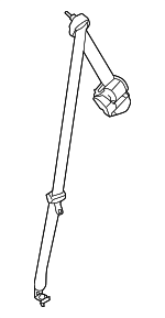 KT1Z17611B68AC - : Lap &amp; Shoulder Belt for Ford: Transit Connect Image