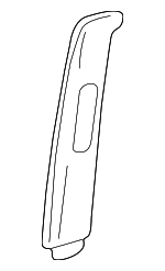 7626065D306GS - Body: Upper Center Pillar Trim for Suzuki Image