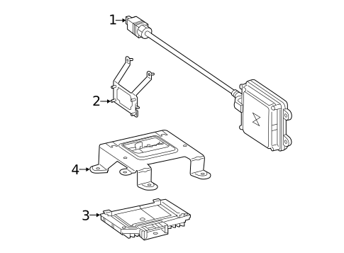 Cruise Control System for 2023 Mercedes-Benz CLA 35 AMG&reg; #0