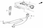 90666SA0003A9 - Electrical/Exhaust/Heater/Fuel: CLIP, TRIM (5MM) *NH1L* (BLACK) for Honda Image