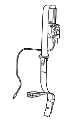 6KC70TX7AC - Electrical: Center Belt Assembly for Jeep: Gladiator Image
