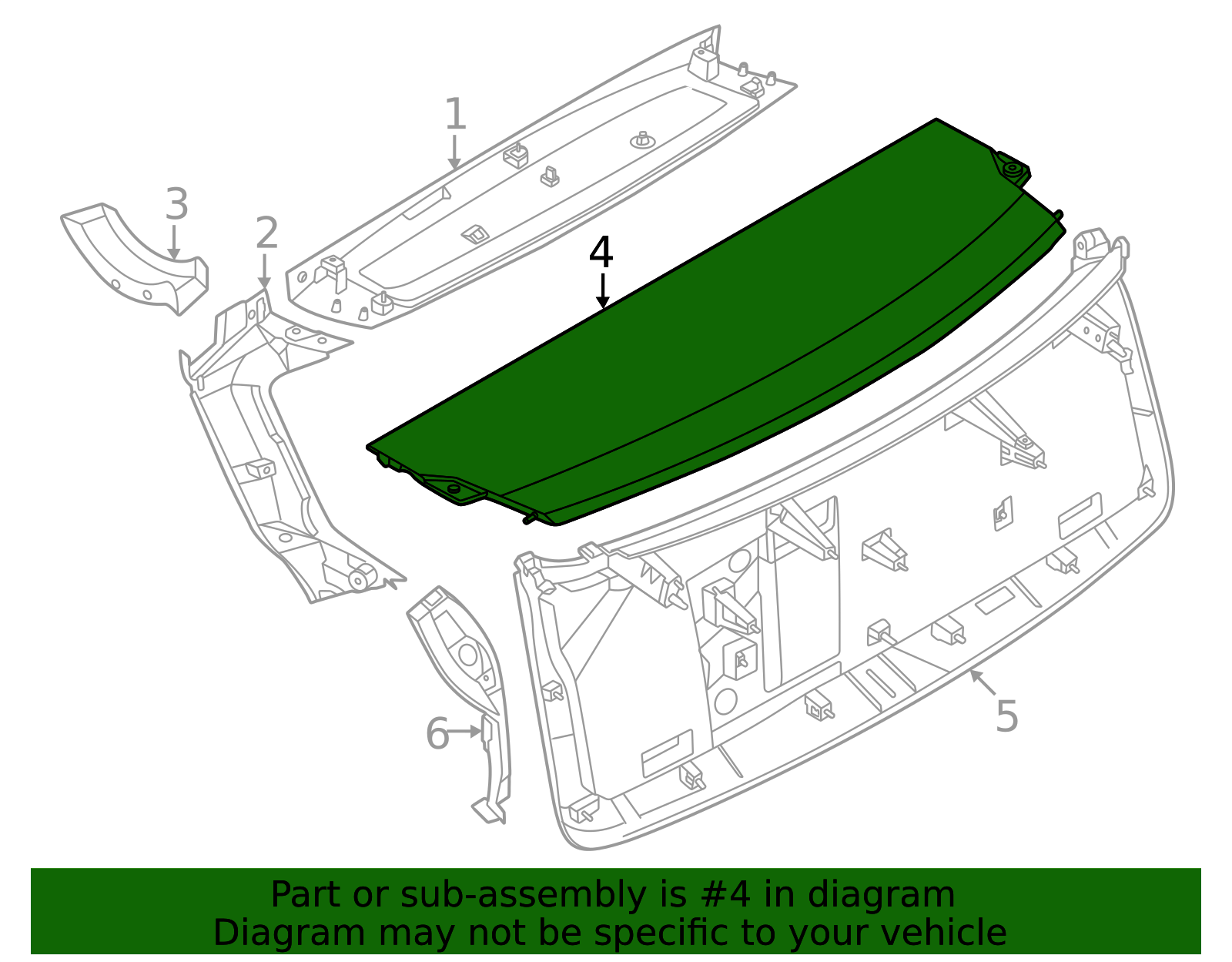 51495a5ee46 - 2023-2026 BMW XM Shelf (51-49-5-A5E-E46) | BMW of
