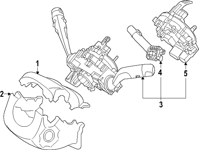 934B2GI580NNB - : Combo Switch for Hyundai Image