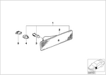 63141377850 - Lighting: Lens Rear for BMW Image