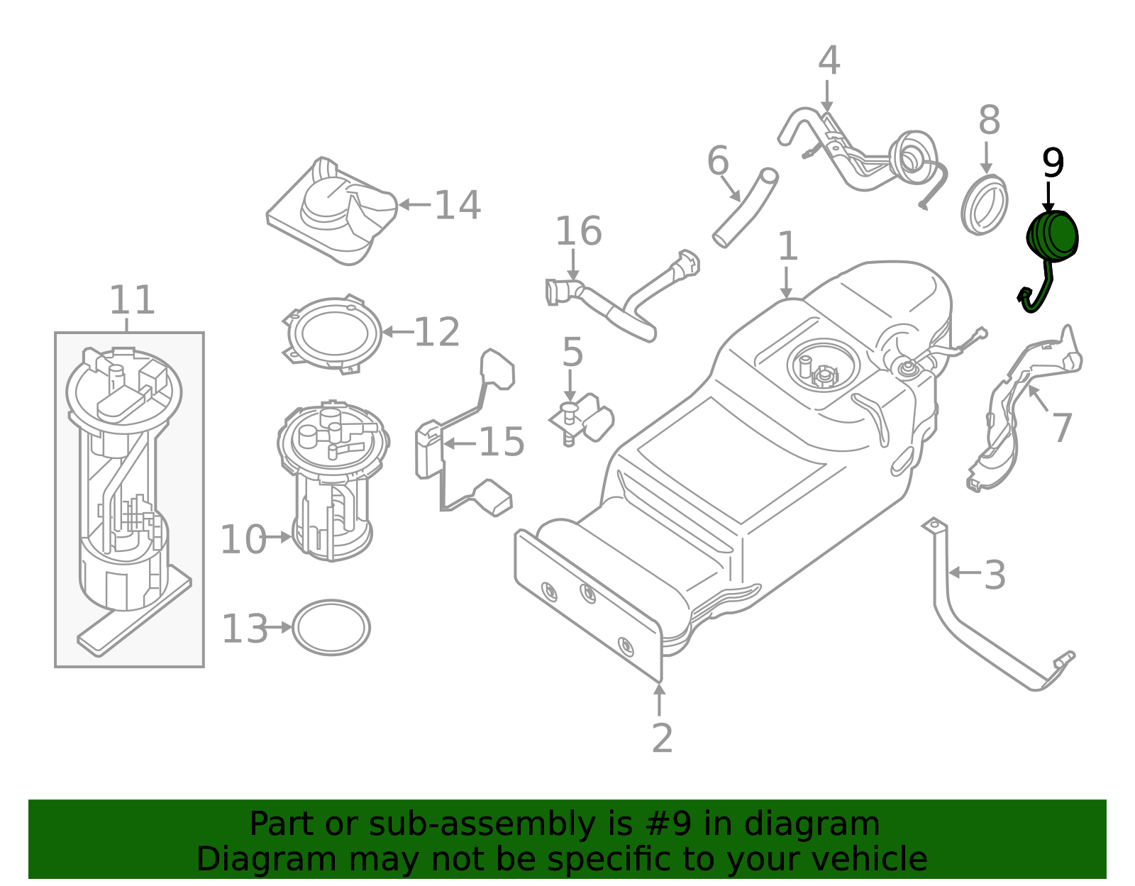172519BD0F - Cap 2012-2025 Nissan | Nissan Canada Parts