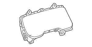 838000CW43 - : Gauge Cluster for Toyota Image