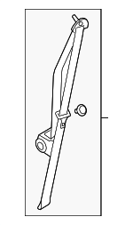 89027337 - : 2008 Saturn Astra - Belt &amp; Retractor for Saturn: Astra Image
