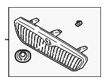 T04350710 - : Grille Assembly for Mazda: Millenia Image