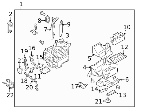 Heater Components for 2004 Suzuki Vitara #0