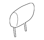 864006GH0A - Body: Headrest for Nissan Image