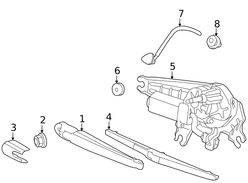 Wipers for 2013 Kia Soul #1