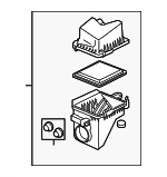 22701270 - Engine: Air Filter And Housing Assembly for Saturn: Vue Image