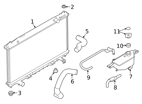 Hardware, Fasteners & Fittings for 2014 INFINITI Q50 #0