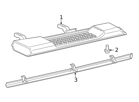 Exterior Trim - Pillars for 2018 Jeep Wrangler #1