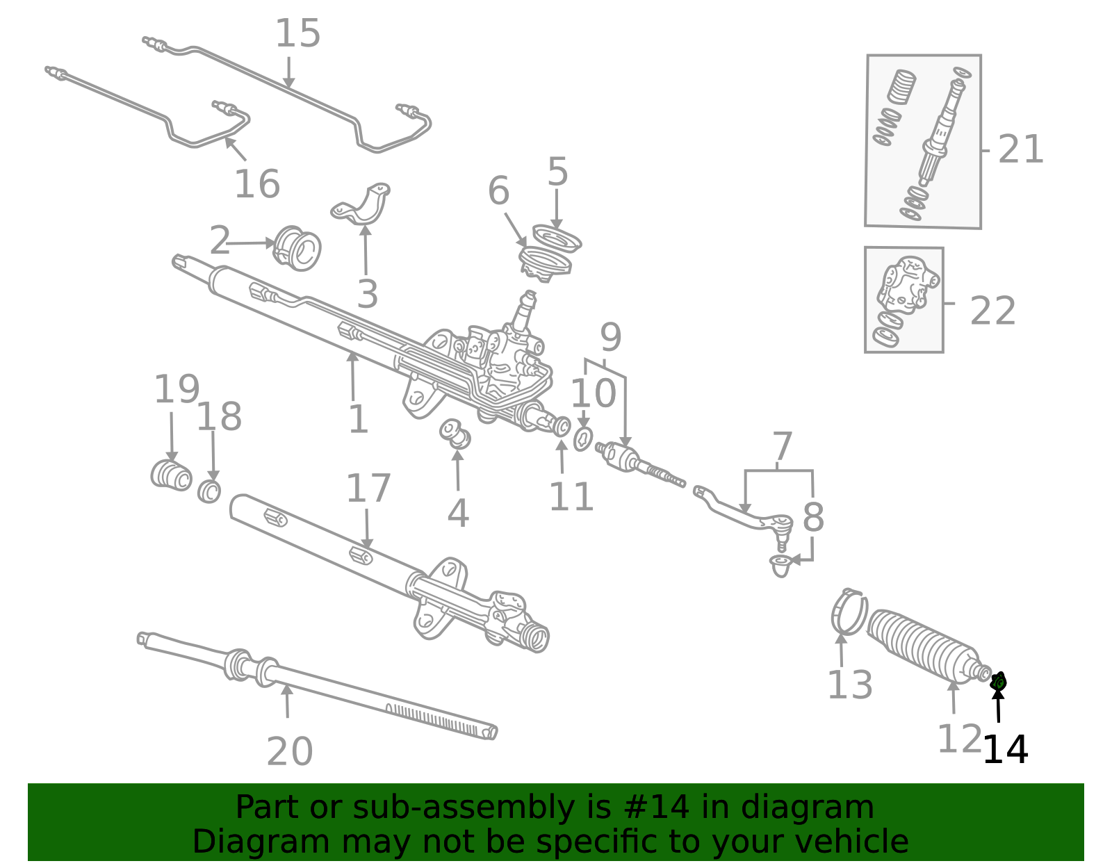 ホンダS800M用部品 53434-S84-A01 - Rack And Pinion Bellows Clamp 2000-2026 Honda