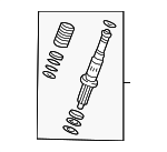 53641S9VA02 - : 2005-2008 Honda Pilot - Valve Sub-Assembly Steering for Honda: Pilot Image