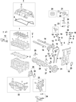 1411064BA00 - : Camshaft for Honda: Civic, CR-V Image