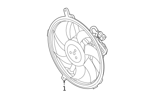 Cooling Fan for 2013 Mini Cooper #0