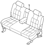 LC355720XH52 - Body: Seat Assembly for Mazda: MPV Image