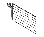 31418513 - : Condenser for Volvo: C30, C70, S40, V50 Image