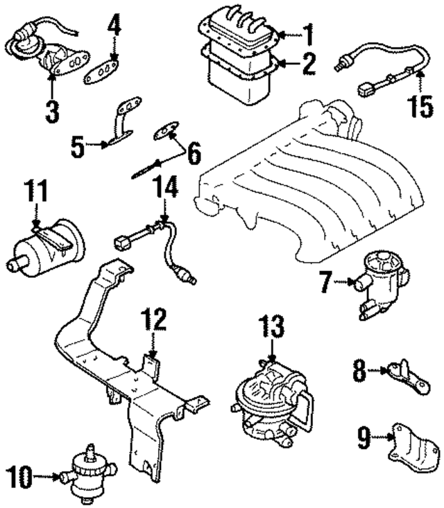 MR340077 - Emission Control: Vapor Canister Purge Solenoid Bracket for Mopar Image