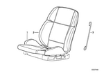 52208129296 - Seats: Wire-Strap for BMW Image