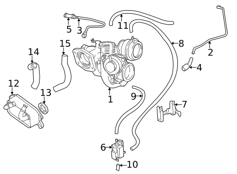 Turbocharger & Components for 2000 Volvo V70 #0