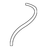 9480112 - : 1998-2001 Volvo Vacuum Hose for Volvo: C70, S60, S70, S80, V70 Image