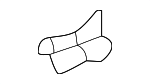 81231TZAJ01ZA - Body: Recline Knob for Honda Image