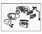 42839337 - : Mirror Assembly for Chevrolet: Bolt EV Image