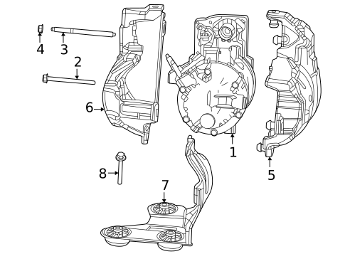Brackets, Flanges & Hangers for 2024 Jeep Wagoneer S #0