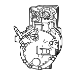 68590054AC - HVAC: Compressor for Mopar Image