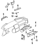 66131AC431 - : Reinforcement for Subaru Image