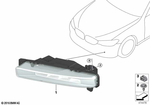 63179477172 - Lighting: Front Fog Lamp, Led, Right for BMW Image