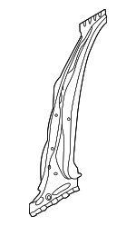 LR028460 - Body: Inner Center Pillar for Land-Rover Image