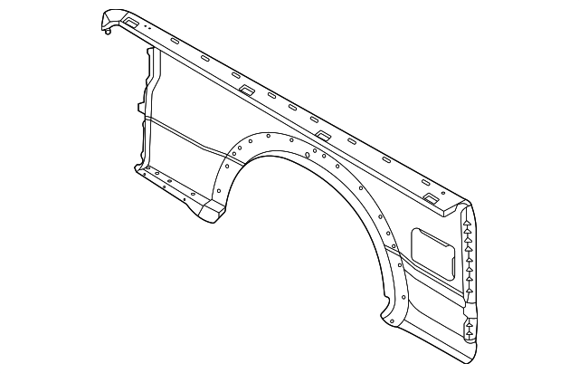 PC3Z-9627840-B - Side Panel 2023-2026 Ford | Ford Parts Direct