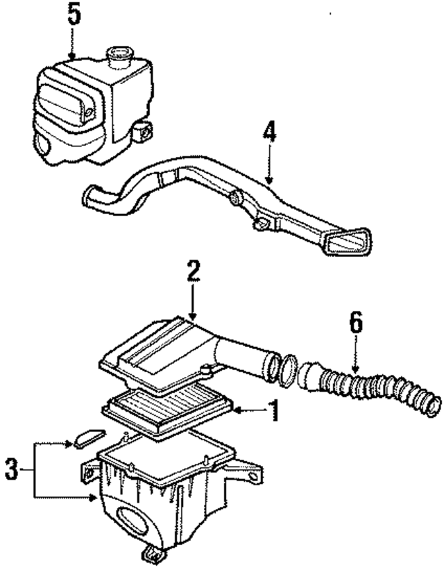17220PM7F00 - : Engine Air Filter for Honda Image