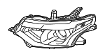 8301C673 - : Lens &amp; Housing for Mitsubishi: Outlander Image