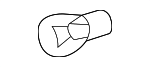 MS820029 - Electrical: Turn Signal Light Bulb for Mitsubishi Image image