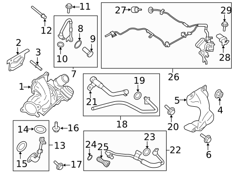 Turbocharger, Supercharger & Ram Air for 2018 Ford Explorer #0