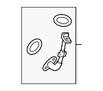 OSL29 - Engine: Motorcraft™ Turbocharger Oil Line for Ford Image